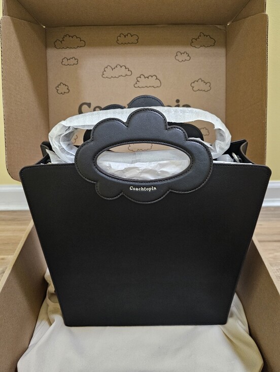 Coach Handbags - New Cloud Handle Tote in Coachtopia Leather